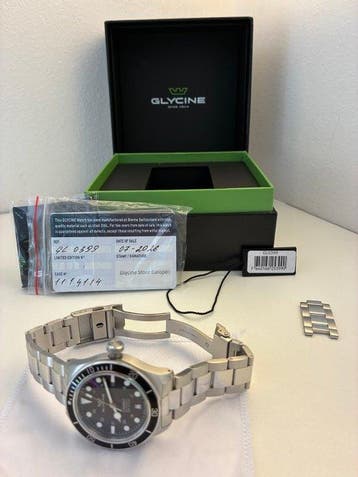 Glycine - Combat Sub - Zonder minimumprijs - GL0399 - Heren, Sieraden, Tassen en Uiterlijk, Horloges | Heren, Nieuw