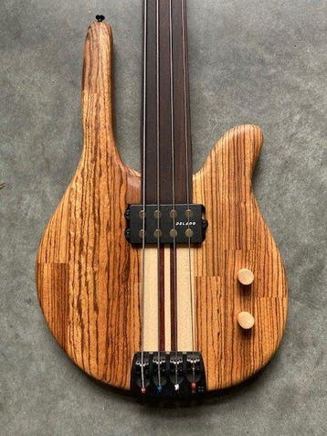 Patbass - Basse Fretless - - Elektrische basgitaar (Zonder, Muziek en Instrumenten, Nieuw