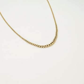 Halsketting - 14 karaat Geel goud, Nieuw