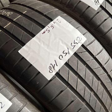 2 x Bridgestone Turanza 235-50-18 101W Zomerbanden 5,5mm, 18 inch, Gebruikt, Ophalen of Verzenden, 235 mm