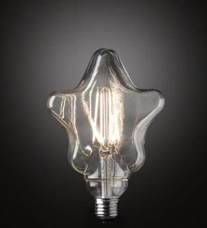 Wofi LED filament lamp stervorm E27 4W 300lm 1800K Helder..., Huis en Inrichting, Lampen | Overige, Nieuw, Ophalen of Verzenden