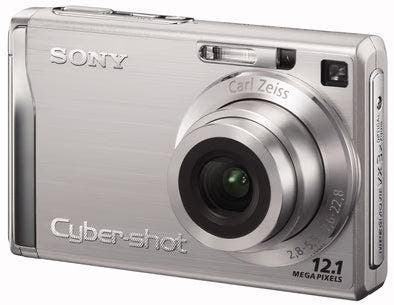 Sony Cyber-shot DSC-W200 Digitale Compact Camera - Zilver, Audio, Tv en Foto, Fotocamera's Digitaal, Zo goed als nieuw, Verzenden