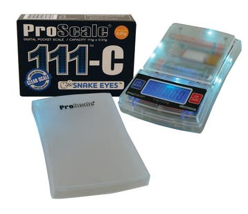 Proscale Snake Eyes clear Zak weegschaal (111g x 0,01g), Verzenden, Nieuw