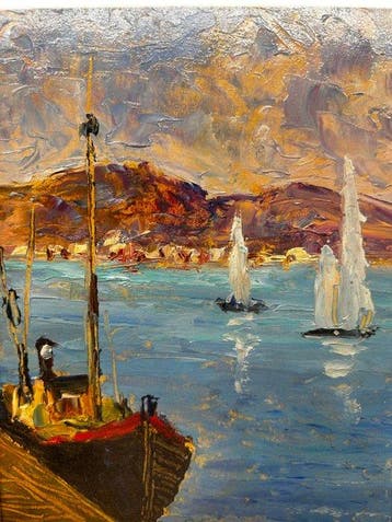Luciano Fregonara (1932) - Barche a vela