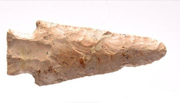 Early Archaic Vuursteen Big Arrowpoint, Antiek en Kunst