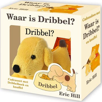 Cadeauset Met Waar Is Dribbel En Knuffel | Eric Hill | Nieuw, Boeken, Ophalen of Verzenden, Nieuw, Eric Hill