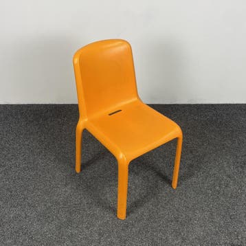 Kantinestoel Pedrali Snow 300 - Oranje, Ophalen of Verzenden, Gebruikt