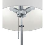 LED Vloerlamp - Trion Dyon - E27 Fitting - Rond - Mat Nikkel, Huis en Inrichting, Ophalen of Verzenden, Nieuw, Metaal