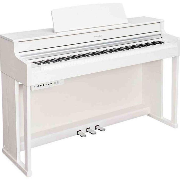 Medeli UP405E/WH Forte Series digitale piano – 88 toetsen,, Muziek en Instrumenten, Piano's, Nieuw, Ophalen of Verzenden