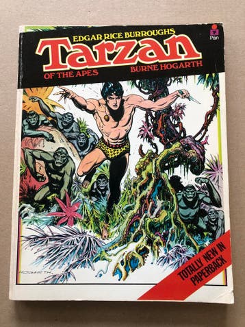 Burne Hogarth - Tarzan of the Apes + biografie - zeldzaam, Verzamelen, Ophalen of Verzenden, Gebruikt, Boek of Spel