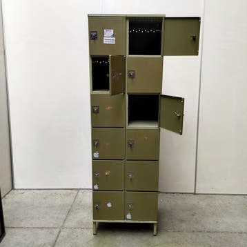 12-deurs Oostwoud lockerkast - 195x60x50 cm, Ophalen of Verzenden, Nieuw
