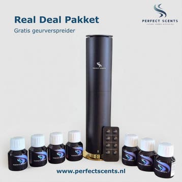 GRATIS Geurmachine - Geurdiffuser in ons Real Deal pakket, Ophalen of Verzenden, Nieuw, Aroma