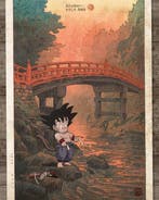 Kodo88 Giclée - Goku at the Sacred Bridge  – Limited, Nieuw