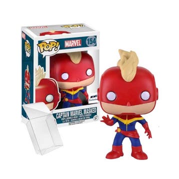 Funko Pop! Marvel - Captain Marvel masked #154 GTS, Verzenden, Nieuw