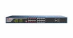 Hikvision DS-3E0318P-E, 16 PoE poorten, 250meter PoE bereik, Ophalen of Verzenden, Nieuw