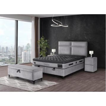 Boxspring Model Gonessa, Ophalen of Verzenden, Nieuw, Tweepersoons