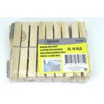 Benson Houten wasknijpers XXL - duurzaam berkenhout - set..., Ophalen of Verzenden, Nieuw