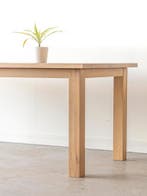 Eettafels van VAVIVO - 100% gerecycled hout - Duurzaam, Huis en Inrichting, Tafels | Eettafels, 100 tot 150 cm, Landelijk - Modern - Klassiek