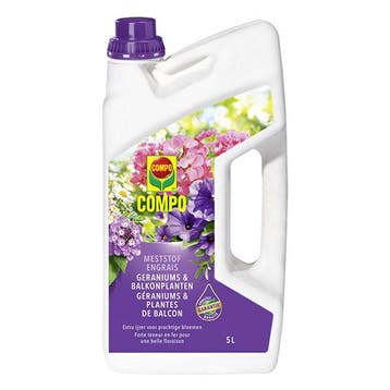 Balkonplanten en geraniums voeding | Compo | 5 liter, Verzenden