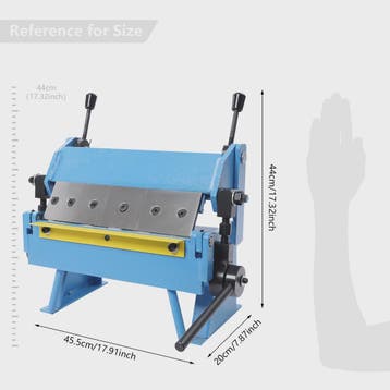 12" Handmatige Plaatmetaal Buigmachine met 4 Bladen - Instel, Doe-het-zelf en Verbouw, Gereedschap | Overige machines, Verzenden