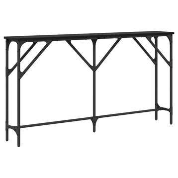 Sidetable Metaal/Hout XL | Laatste Stuk!, Huis en Inrichting, Tafels | Sidetables, 100 tot 150 cm, Ophalen of Verzenden, Zo goed als nieuw