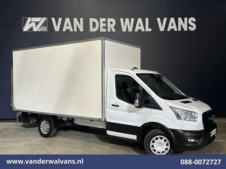 Ford Transit | 2.0 TDCI 130pk Bakwagen Laadklep Euro6 Airco|, Auto's, Bestelauto's, Dealer onderhouden, Te koop, Handgeschakeld