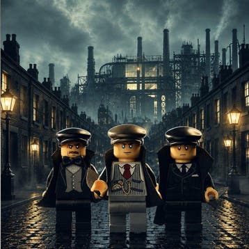 Lego Merchandise - [XXL] Peaky Blinders LEGO – Streets of, Nieuw