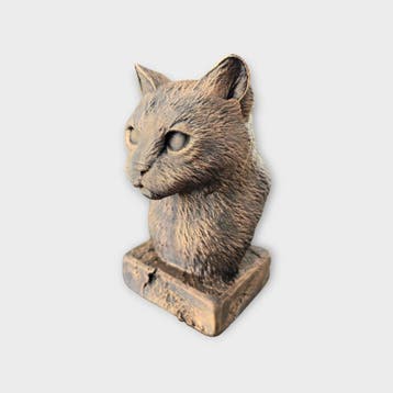 Bust of a Bengal cat statue - home decor animal lover gift h, Verzenden, Nieuw
