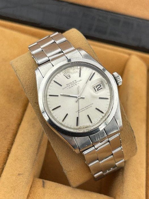 Rolex - Oyster Perpetual Date - 1500 - Heren - 1979, Sieraden, Tassen en Uiterlijk, Horloges | Heren