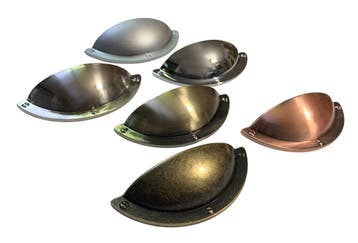 Set van 6 metalen handvaten voor kasten en lades (kleur 6:, Ophalen of Verzenden, Nieuw