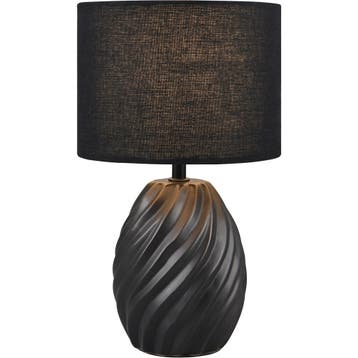 LED Tafellamp - Trion Kael - E14 Fitting - 1 Lichtpunt -, Ophalen of Verzenden, Nieuw, Keramiek, Overige fittingen