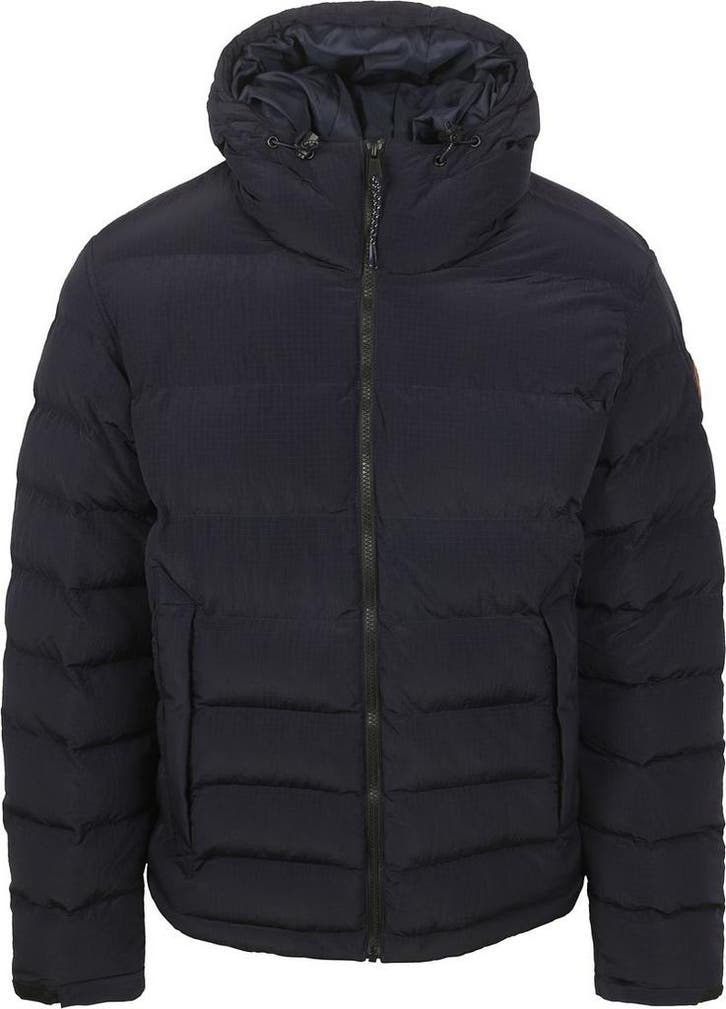 Napapijri Hooded Puffer Terez Jas Donkerblauw maat M Heren, Kleding | Heren, Jassen | Winter, Blauw, Nieuw, Maat 48/50 (M), Verzenden