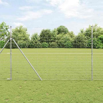 vidaXL Wilde Hek 1000 x 150 x 0,18 cm IJzer Warm Verzinkt, Verzenden, Nieuw, IJzer