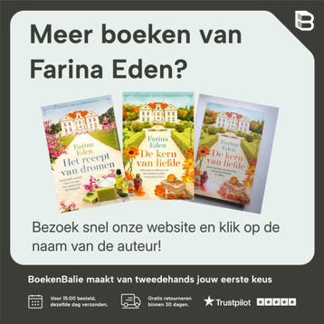 Het recept van dromen / De vrouwen van de zeepmakerij, Boeken, Verzenden, Zo goed als nieuw, Farina Eden