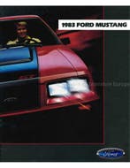 1983 FORD MUSTANG BROCHURE ENGELS (USA), Nieuw, Author
