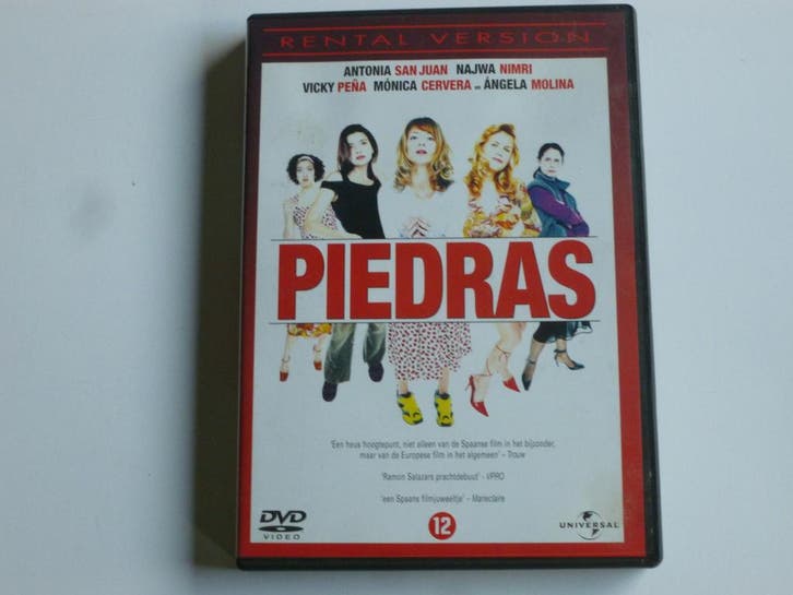 Piedras - Antonia San Juan, Ramon Salazars (DVD), Cd's en Dvd's, Dvd's | Filmhuis, Zo goed als nieuw, Ophalen of Verzenden