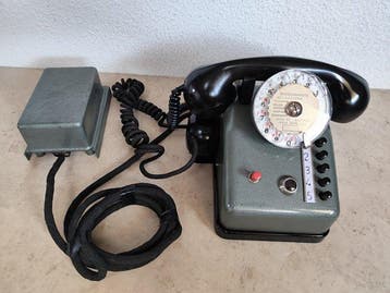 Télic - Analoge telefoon - Staal - Industriële telefoon met