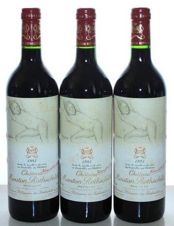 1993 Château Mouton Rothschild - Pauillac 1er Grand Cru, Nieuw