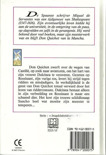 Don Quichot / Jeugdclub / 3215/15 - Cervantes 9789041200075, Verzenden, Gelezen, Cervantes