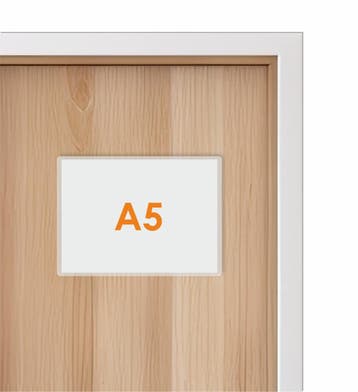 A5 Zelfklevende Insteekhoes - Transparant – Opening Lang...