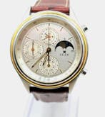 Kelek - Stahl/Gold Chronograph - Kalender - Tag - Tagname -, Nieuw