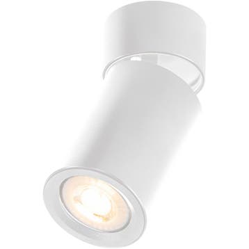 Spot Armatuur GU10 - Pragmi Blank - GU10 Opbouwspot - Rond -, Ophalen of Verzenden, Nieuw, Overige fittingen, Plafondspot of Wandspot