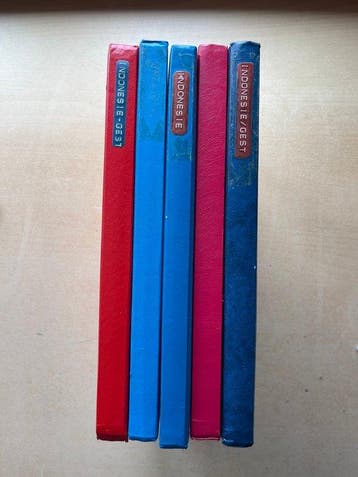 Indonesië 1870/1999 - en Nederlands Indie Partij in 5, Gestempeld