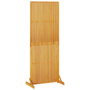 vidaXL Privacyscherm Bruin 79,5 x 50 x 200 cm Massief, Verzenden