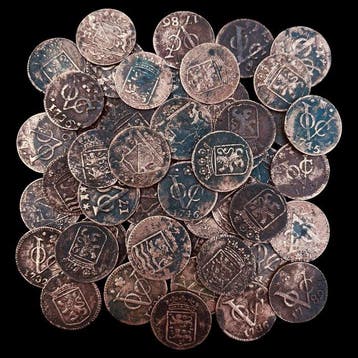 Nederlands-Indië. VOC Duiten 18e eeuw, 50 stuks