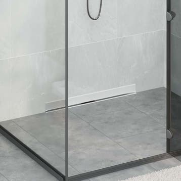 vidaXL Wandgemonteerde Douche Afvoer Zilver 70 cm Roestvrij, Verzenden, Nieuw