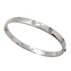 Cartier - Armband - Love - 18 karaat Witgoud - 10 Diamanten, Nieuw