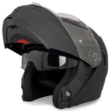 VINZ Pasco Systeemhelm - Mat Zwart, Verzenden, Nieuw met kaartje, XL, Systeemhelm