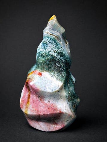 Ocean Jasper Flame – Natuurlijke kunst voor uw huis -