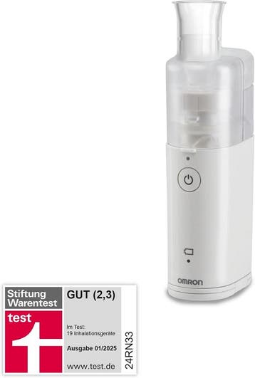 OMRON MicroAir U100 Draagbare inhalator Compact, stil inhala, Verzenden, Zo goed als nieuw